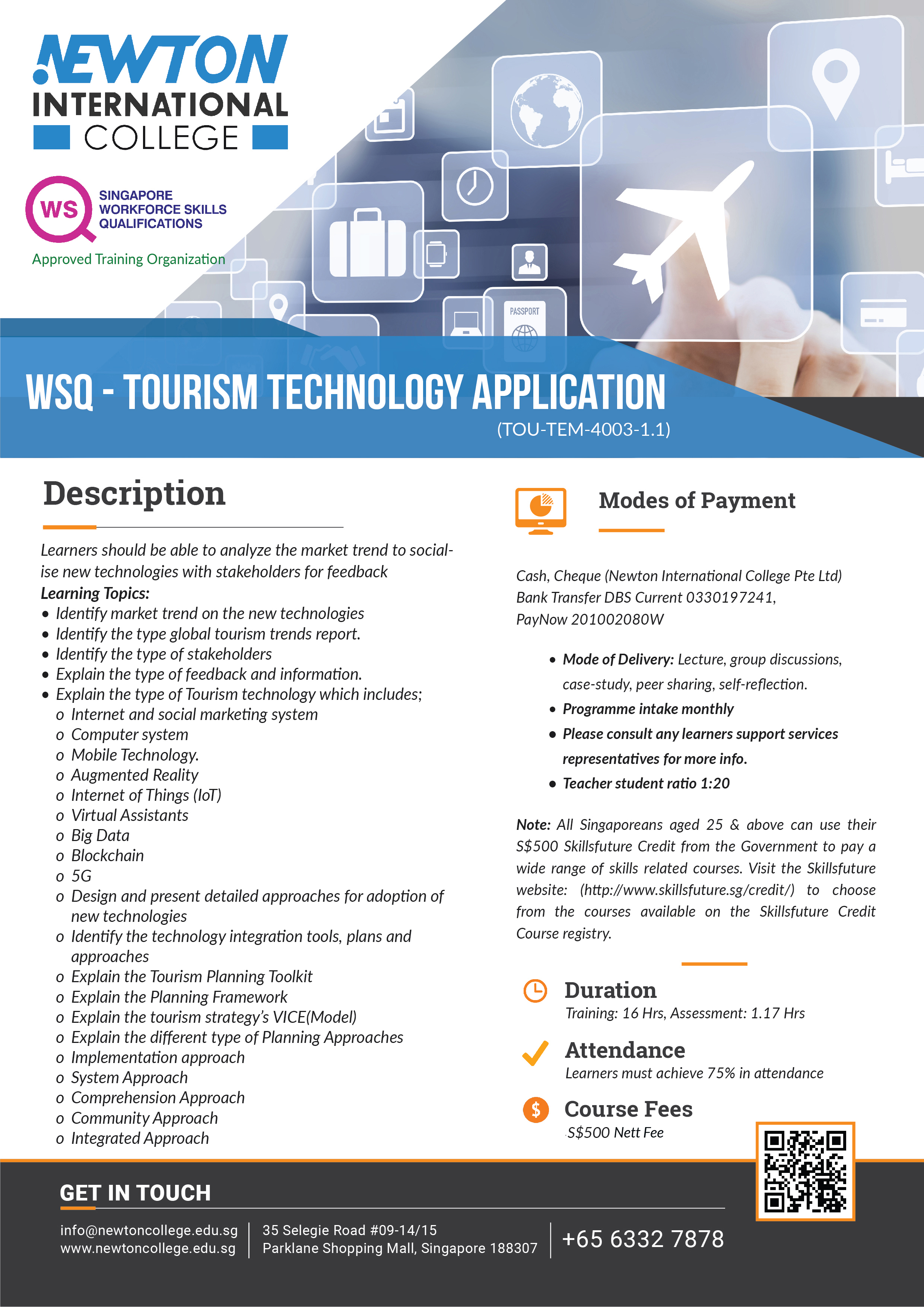 Tourism Technology Application